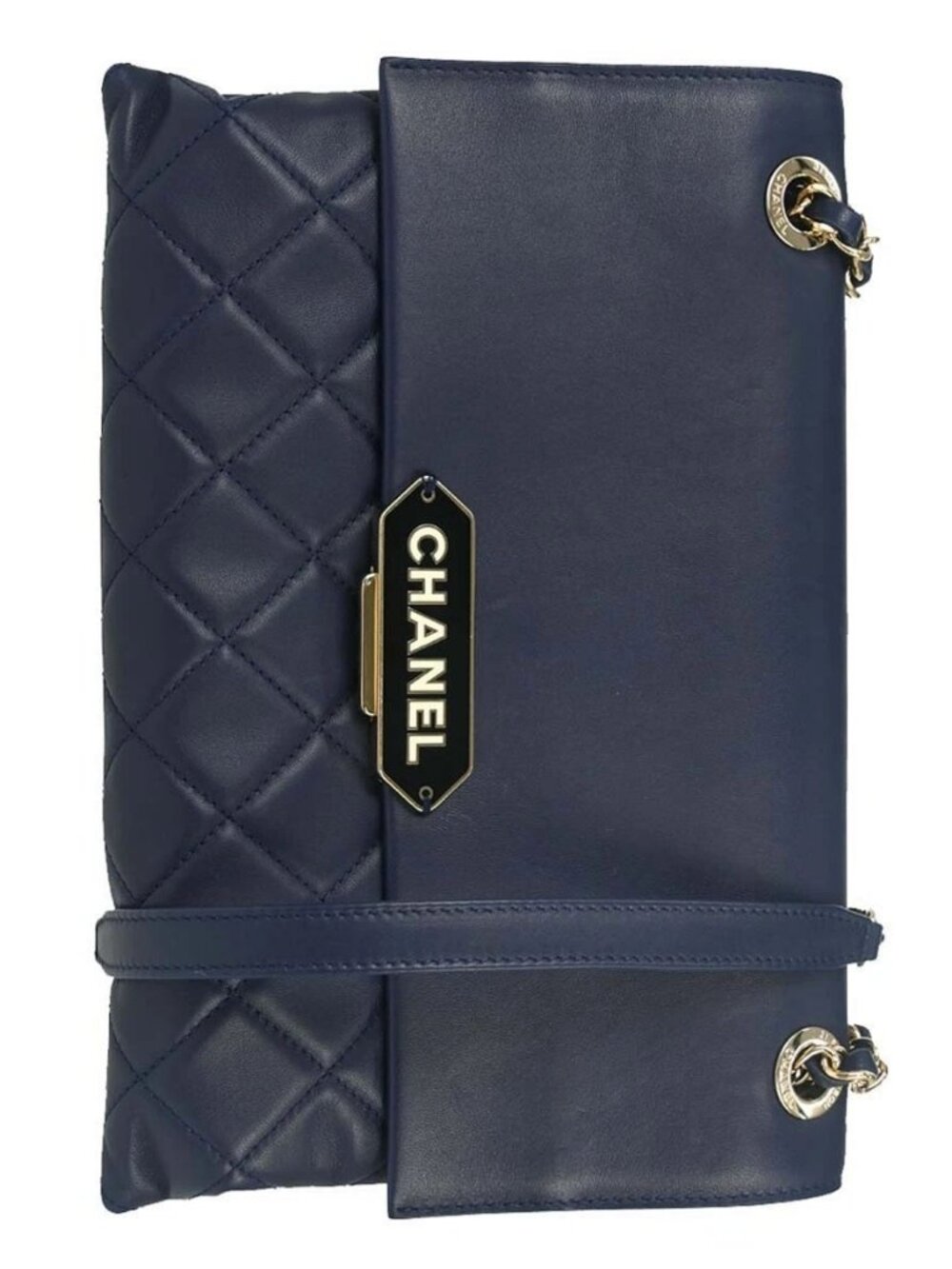 Chanel Navy Lambskin